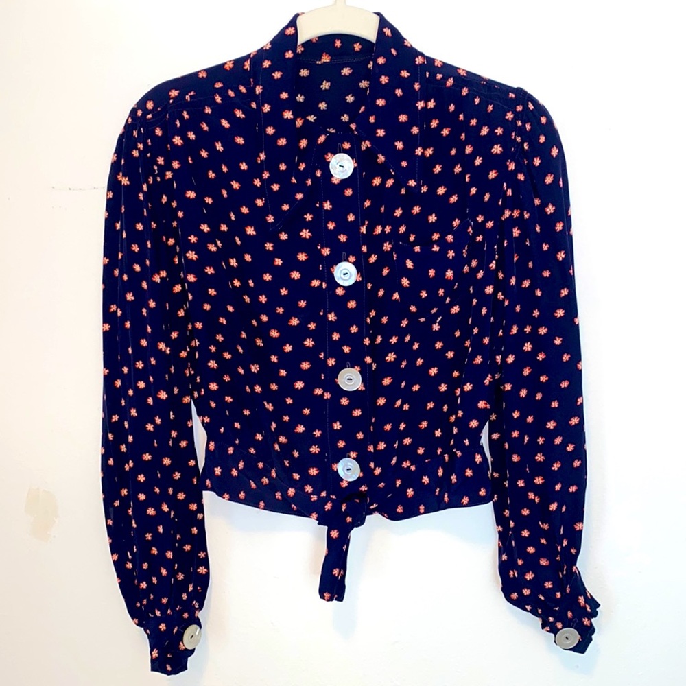 AUTHENTIC🪩VINTAGE 70’s SHIRT🍒 One•of a•Kind🍒